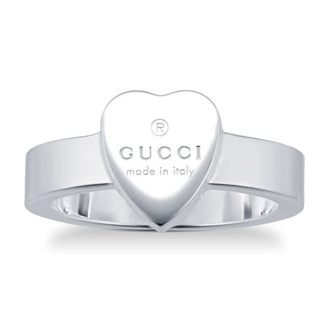 gucci ring 90s|Gucci heart ring for sale.